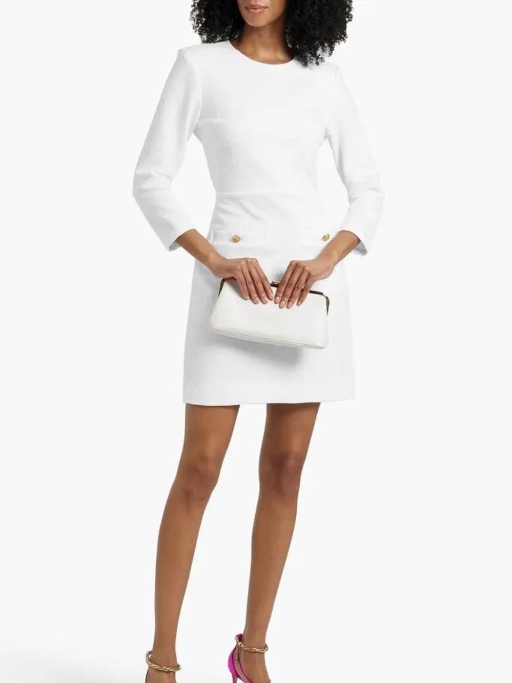 Veronica Beard Cloqué Mini Dress
